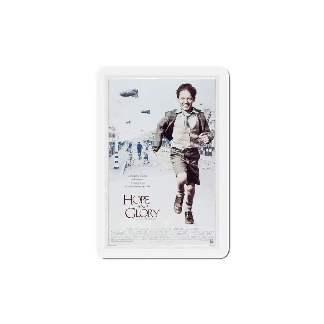 Hope and Glory 1987 Movie Poster Refrigerator Magnet 5 Inch - The Sticker Space