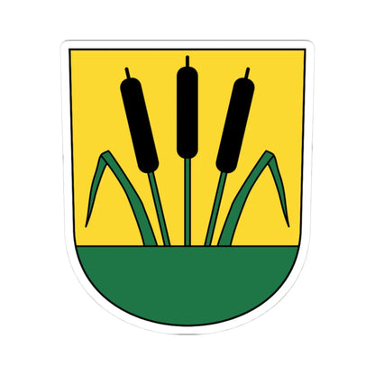 Horben coat of arms (Switzerland) (Coat of Arms) STICKER Vinyl Kiss-Cut Decal 3 Inch White - The Sticker Space