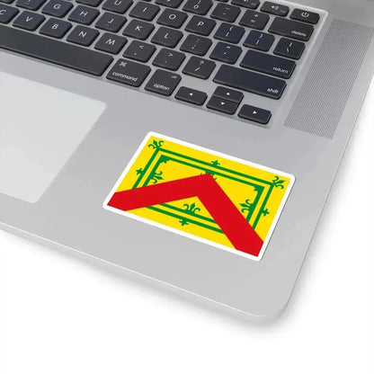 Horebeke vlag (Belgium) STICKER Vinyl Kiss-Cut Decal - The Sticker Space