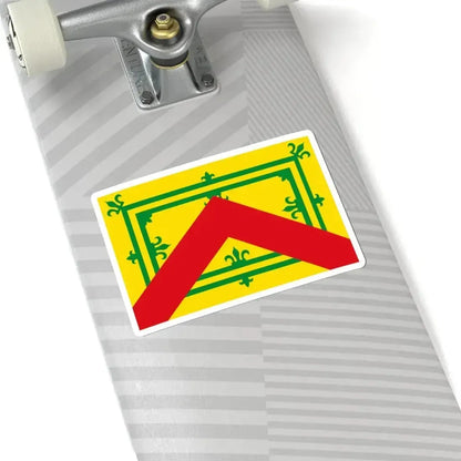 Horebeke vlag (Belgium) STICKER Vinyl Kiss-Cut Decal - The Sticker Space