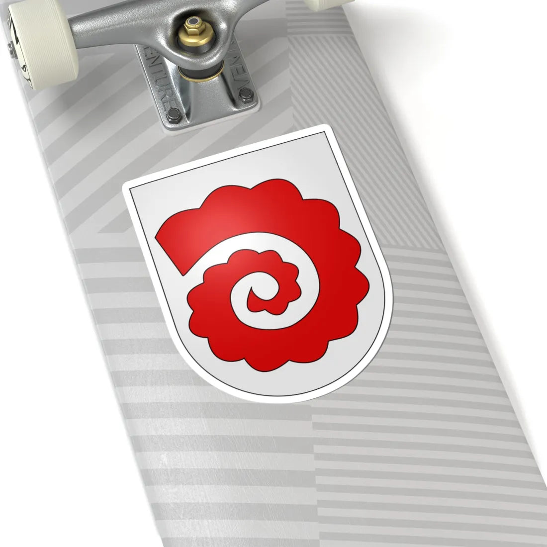 Horn-coat of arms (Switzerland) (Coat of Arms) STICKER Vinyl Kiss-Cut Decal - The Sticker Space