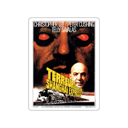 HORROR EXPRESS (FRENCH) 1972 Movie Poster STICKER Vinyl Die-Cut Decal-2 Inch-The Sticker Space