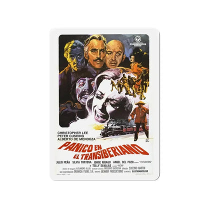 HORROR EXPRESS (SPAIN) 1972 Movie Poster - Refrigerator Magnet 3 Inch - The Sticker Space