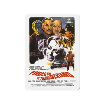 HORROR EXPRESS (SPAIN) 1972 Movie Poster - Refrigerator Magnet - The Sticker Space