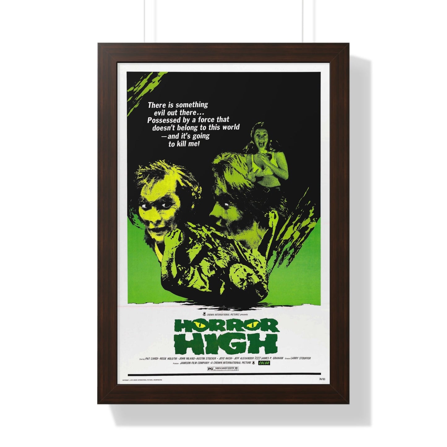 HORROR HIGH 1973 - Framed Movie Poster-16″ x 24″-The Sticker Space