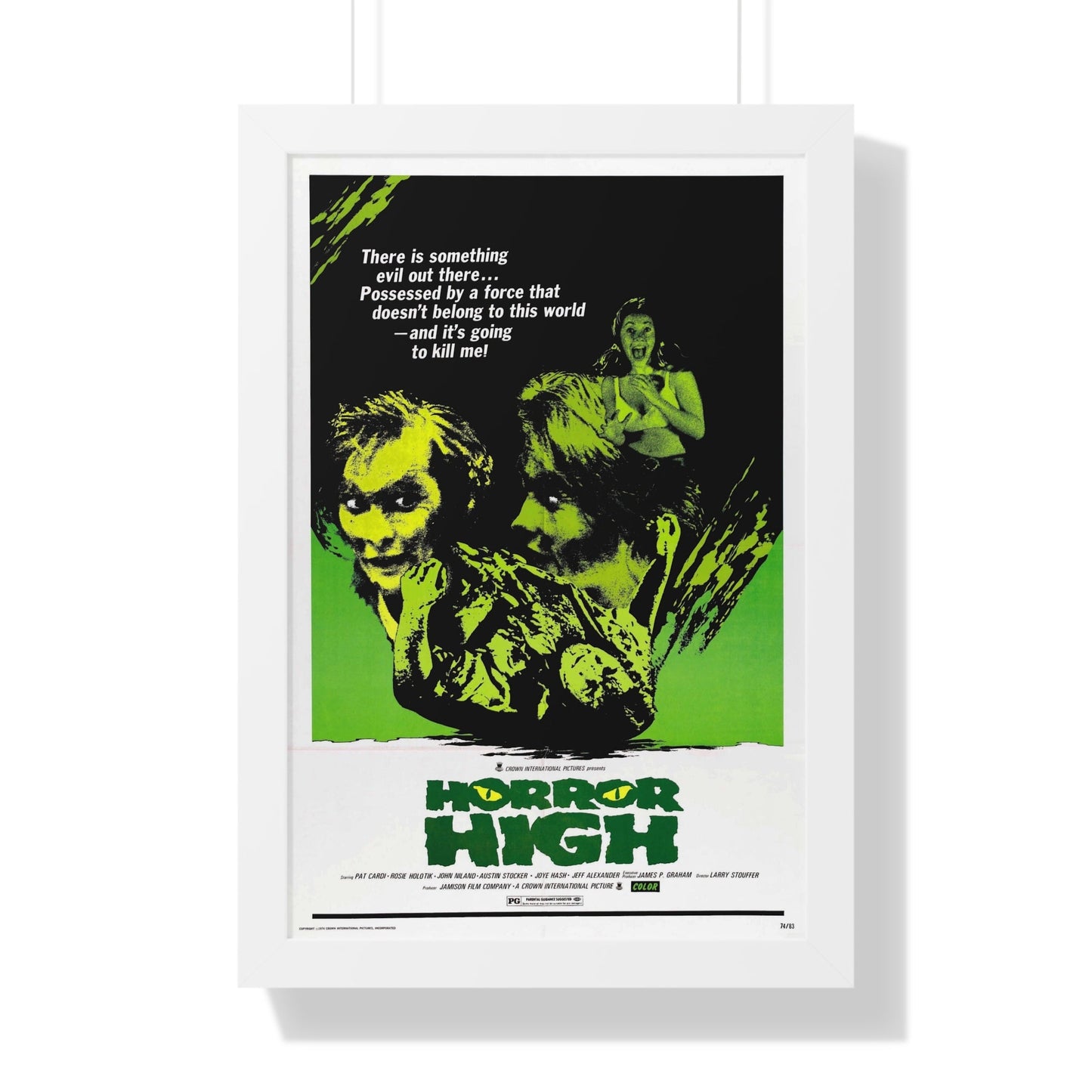 HORROR HIGH 1973 - Framed Movie Poster-16″ x 24″-The Sticker Space