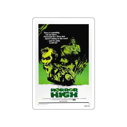 HORROR HIGH 1973 Movie Poster STICKER Vinyl Die-Cut Decal - The Sticker Space