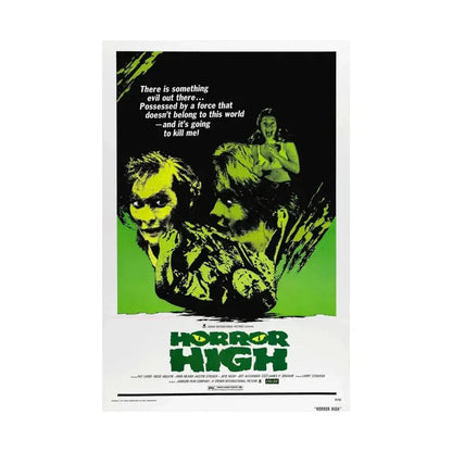 HORROR HIGH 1973 - Paper Movie Poster - The Sticker Space
