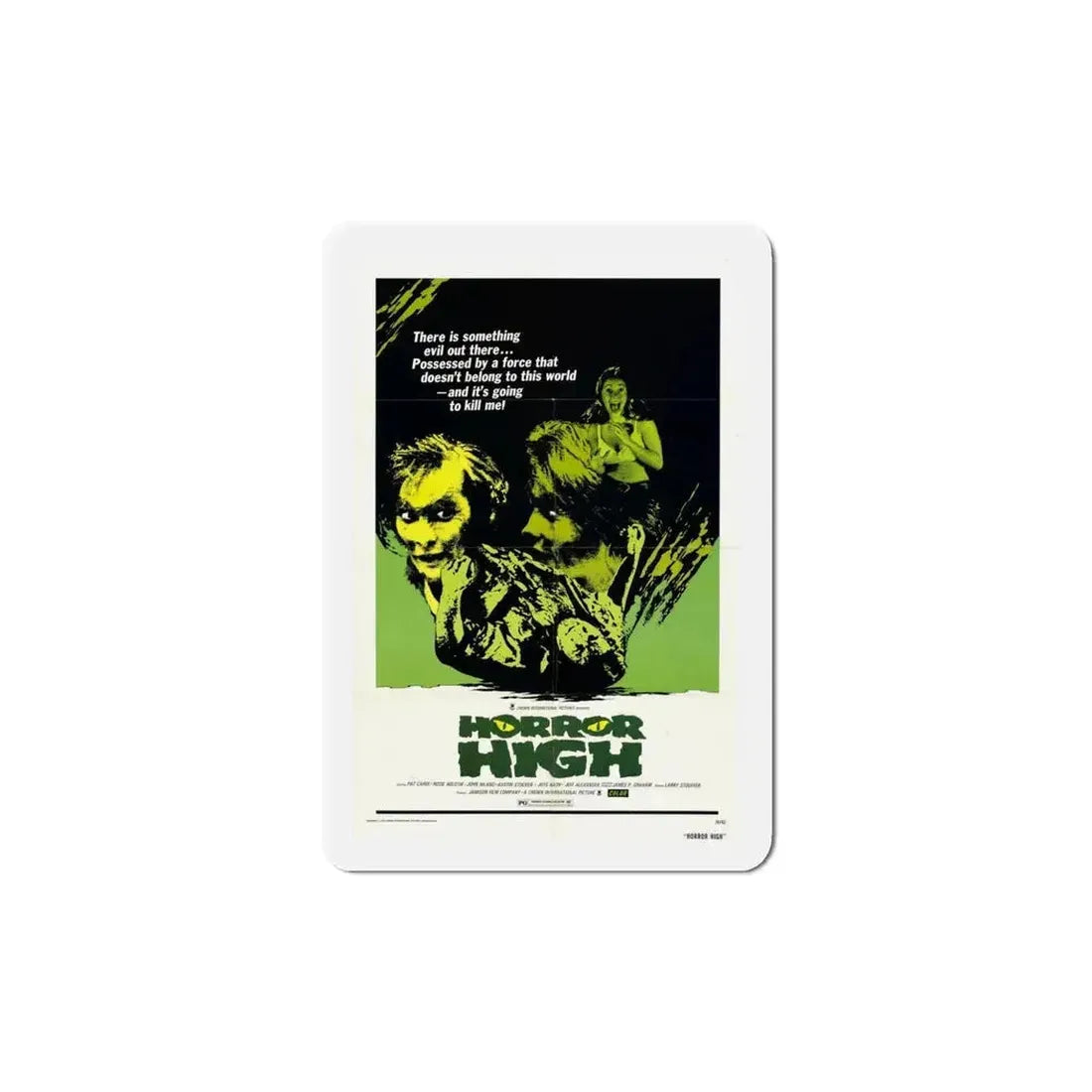 Horror High 1974 Movie Poster Refrigerator Magnet 5 Inch - The Sticker Space