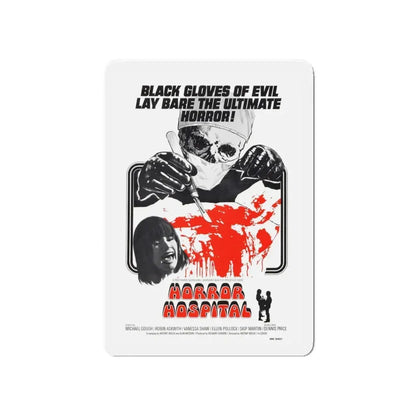 HORROR HOSPITAL 1973 Movie Poster - Refrigerator Magnet 5 Inch - The Sticker Space