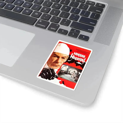 HORROR HOSPITAL (2) 1973 Movie Poster - STICKER Vinyl Kiss-Cut Decal - The Sticker Space