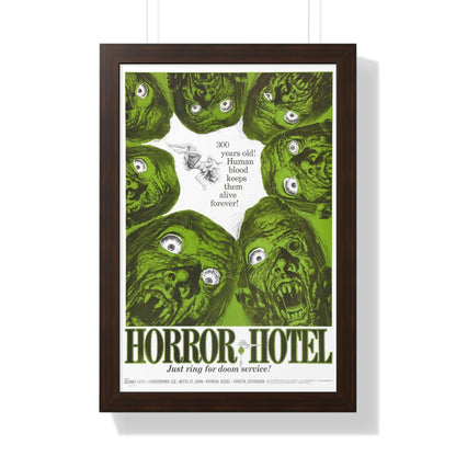 HORROR HOTEL 1960 - Framed Movie Poster-16″ x 24″-The Sticker Space