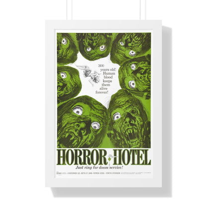 HORROR HOTEL 1960 - Framed Movie Poster-16″ x 24″-The Sticker Space