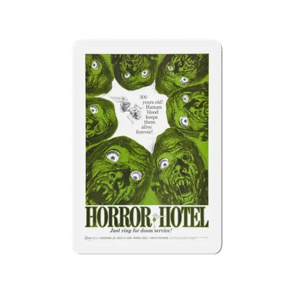 HORROR HOTEL 1960 Movie Poster - Refrigerator Magnet 3 Inch - The Sticker Space