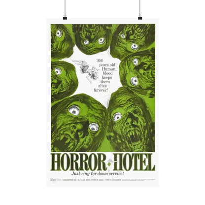 HORROR HOTEL 1960 - Paper Movie Poster 20″ x 30″ Matte - The Sticker Space