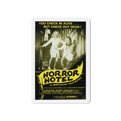 HORROR HOTEL (EATEN ALIVE) 1960 Movie Poster - Die-Cut Magnet-5" x 5"-The Sticker Space