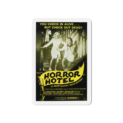 HORROR HOTEL (EATEN ALIVE) 1960 Movie Poster - Die-Cut Magnet-6 × 6"-The Sticker Space