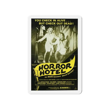 HORROR HOTEL (EATEN ALIVE) 1960 Movie Poster - Refrigerator Magnet - The Sticker Space