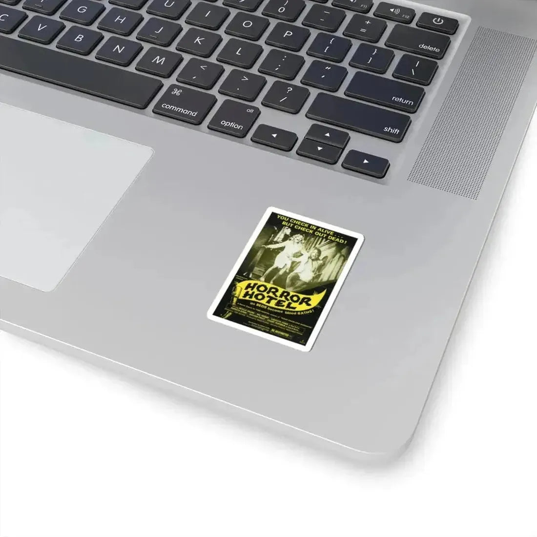 HORROR HOTEL (EATEN ALIVE) 1960 Movie Poster - STICKER Vinyl Kiss-Cut Decal - The Sticker Space