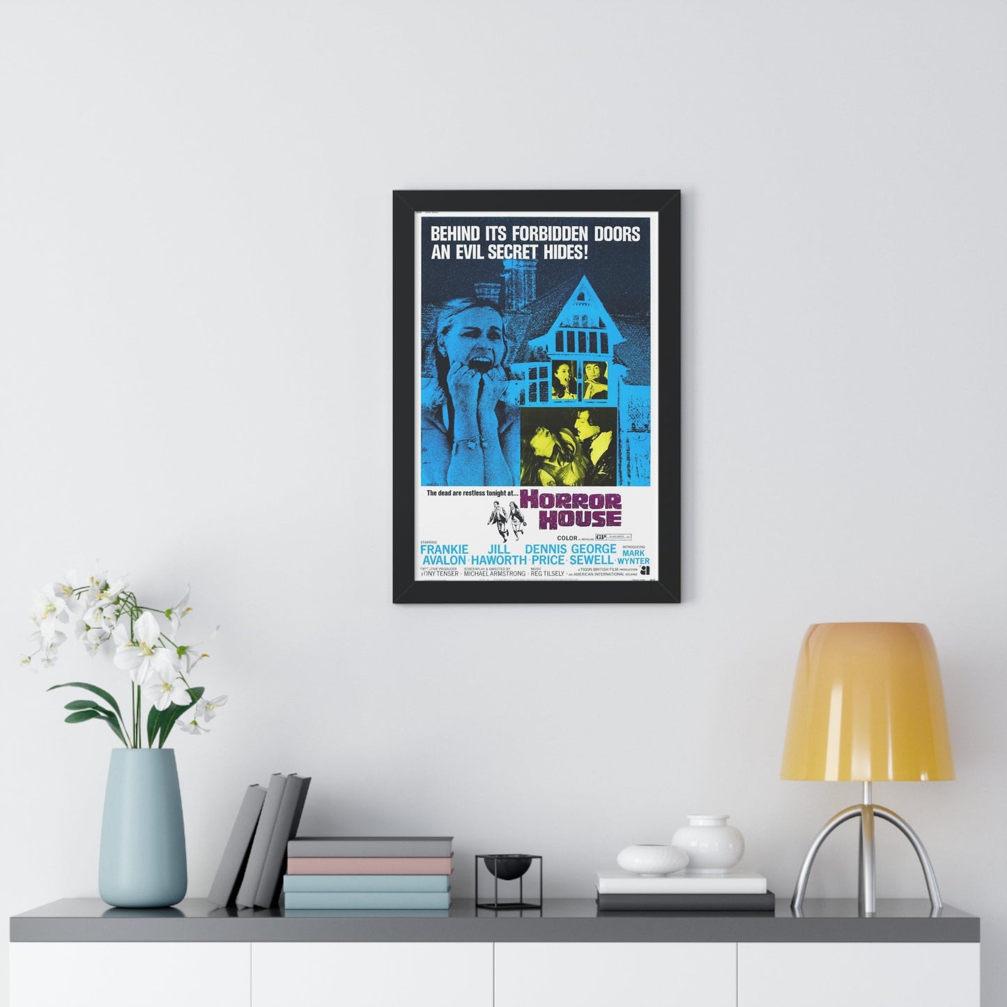 HORROR HOUSE 1969 - Framed Movie Poster-The Sticker Space