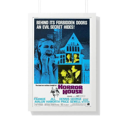 HORROR HOUSE 1969 - Framed Movie Poster - The Sticker Space