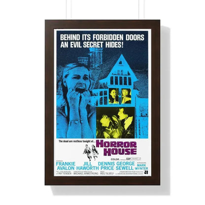 HORROR HOUSE 1969 - Framed Movie Poster - The Sticker Space