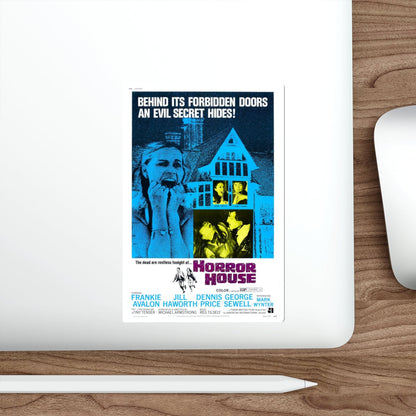 HORROR HOUSE 1969 Movie Poster STICKER Vinyl Die-Cut Decal-The Sticker Space