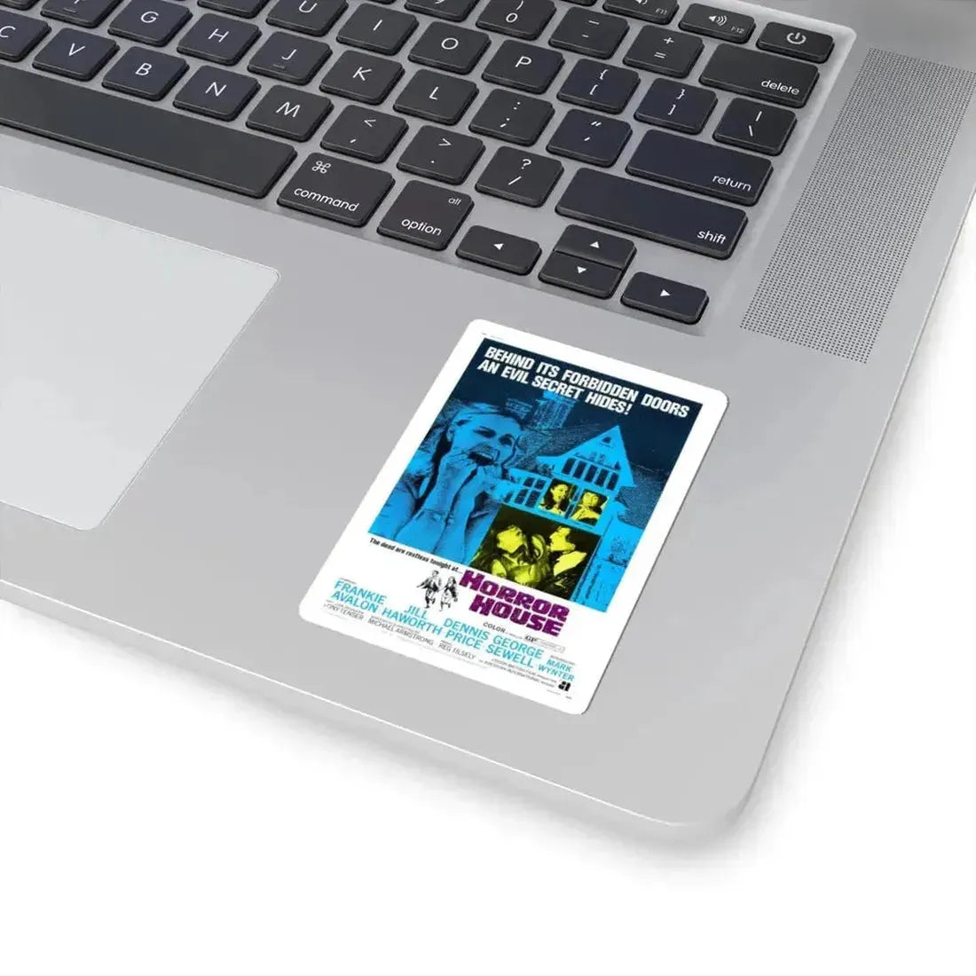 HORROR HOUSE 1969 Movie Poster - STICKER Vinyl Kiss-Cut Decal - The Sticker Space