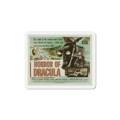 Horror of Dracula 1958 Movie Poster Refrigerator Magnet - The Sticker Space