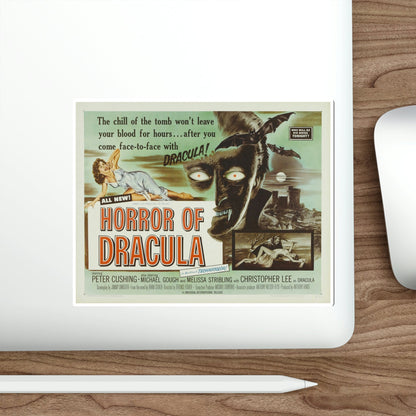 Horror of Dracula 1958 Movie Poster STICKER Vinyl Die-Cut Decal-The Sticker Space