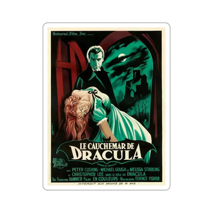 Horror of Dracula 1958 v2 Movie Poster STICKER Vinyl Die-Cut Decal - The Sticker Space