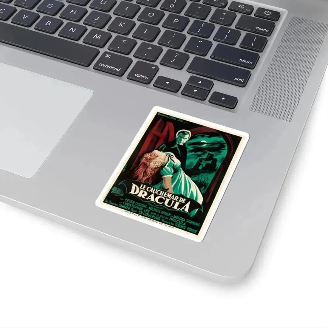 Horror of Dracula 1958 v2 Movie Poster - STICKER Vinyl Kiss-Cut Decal - The Sticker Space