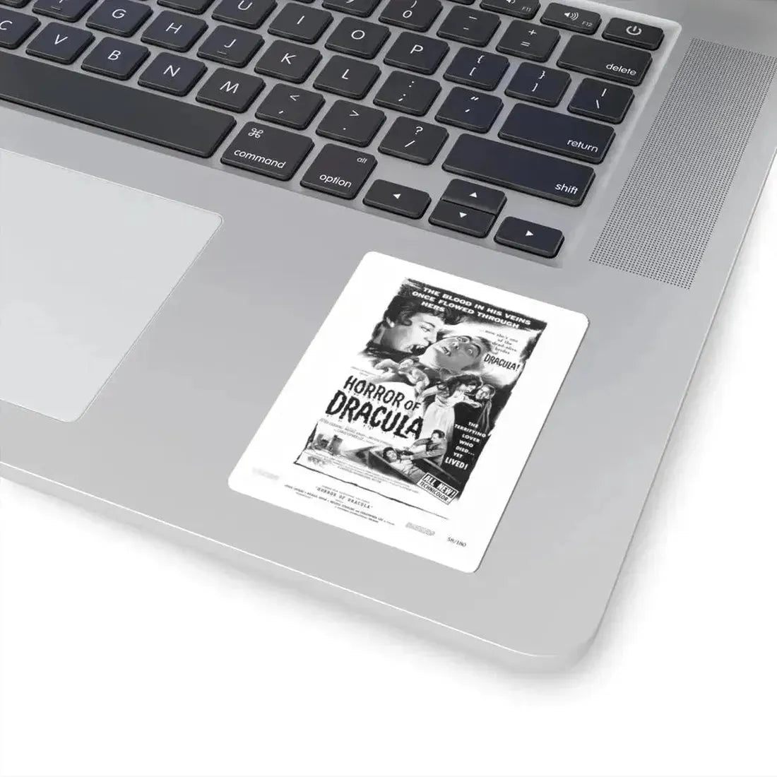 HORROR OF DRACULA (2) 1958 Movie Poster - STICKER Vinyl Kiss-Cut Decal - The Sticker Space