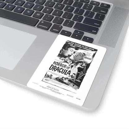 HORROR OF DRACULA (2) 1958 Movie Poster - STICKER Vinyl Kiss-Cut Decal - The Sticker Space