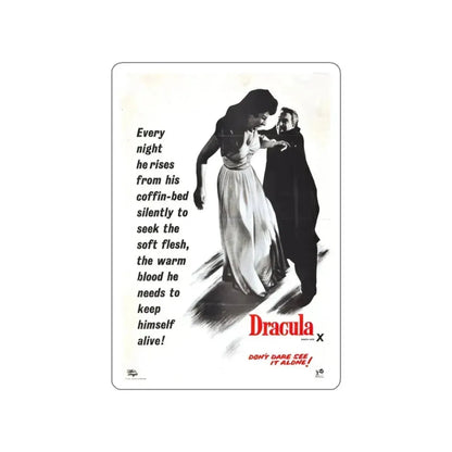 HORROR OF DRACULA (3) 1958 Movie Poster STICKER Vinyl Die-Cut Decal 3 Inch - The Sticker Space