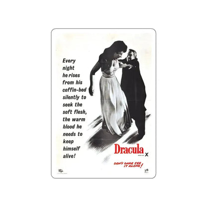 HORROR OF DRACULA (3) 1958 Movie Poster STICKER Vinyl Die-Cut Decal 4 Inch - The Sticker Space