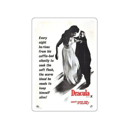HORROR OF DRACULA (3) 1958 Movie Poster STICKER Vinyl Die-Cut Decal - The Sticker Space