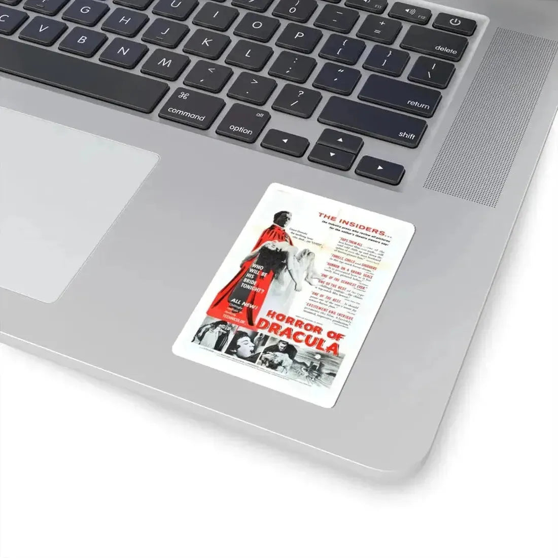 HORROR OF DRACULA (4) 1958 Movie Poster - STICKER Vinyl Kiss-Cut Decal - The Sticker Space