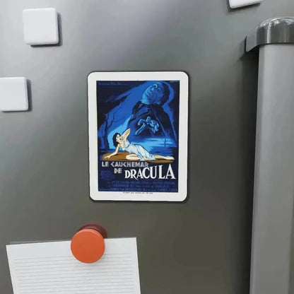 HORROR OF DRACULA (FRENCH) 1958 Movie Poster - Refrigerator Magnet - The Sticker Space