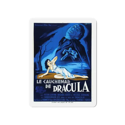 HORROR OF DRACULA (FRENCH) 1958 Movie Poster - Refrigerator Magnet - The Sticker Space