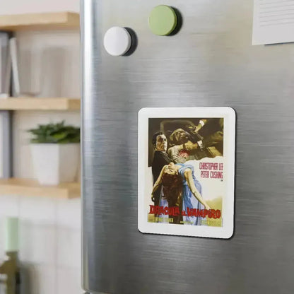 HORROR OF DRACULA (ITALIAN) 1958 Movie Poster - Refrigerator Magnet - The Sticker Space