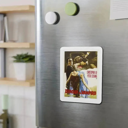 HORROR OF DRACULA (ITALIAN) 1958 Movie Poster - Refrigerator Magnet - The Sticker Space