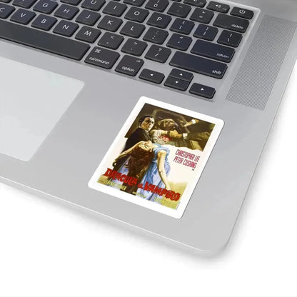 HORROR OF DRACULA (ITALIAN) 1958 Movie Poster - STICKER Vinyl Kiss-Cut Decal - The Sticker Space