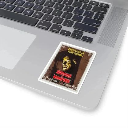 HORROR OF DRACULA (ITALIAN) 2 1958 Movie Poster - STICKER Vinyl Kiss-Cut Decal - The Sticker Space