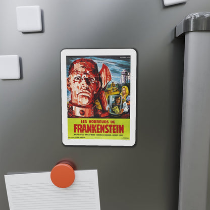 HORROR OF FRANKENSTEIN 1970 Movie Poster - Die-Cut Magnet-The Sticker Space