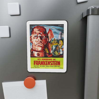 HORROR OF FRANKENSTEIN 1970 Movie Poster - Refrigerator Magnet-The Sticker Space