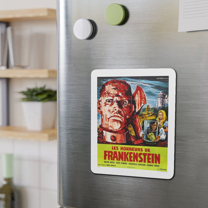 HORROR OF FRANKENSTEIN 1970 Movie Poster - Refrigerator Magnet-The Sticker Space