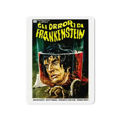 HORROR OF FRANKENSTEIN (ITALIAN) 1970 Movie Poster - Refrigerator Magnet - The Sticker Space