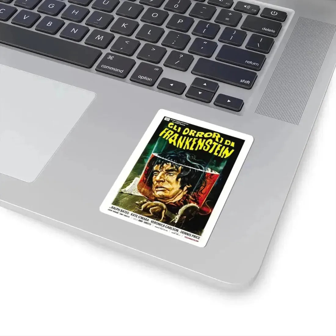 HORROR OF FRANKENSTEIN (ITALIAN) 1970 Movie Poster - STICKER Vinyl Kiss-Cut Decal - The Sticker Space