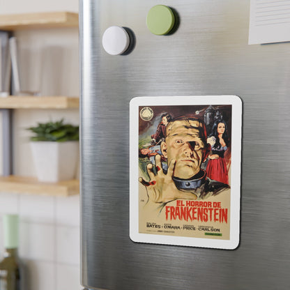 HORROR OF FRANKENSTEIN (SPANISH) 1970 Movie Poster - Refrigerator Magnet-The Sticker Space